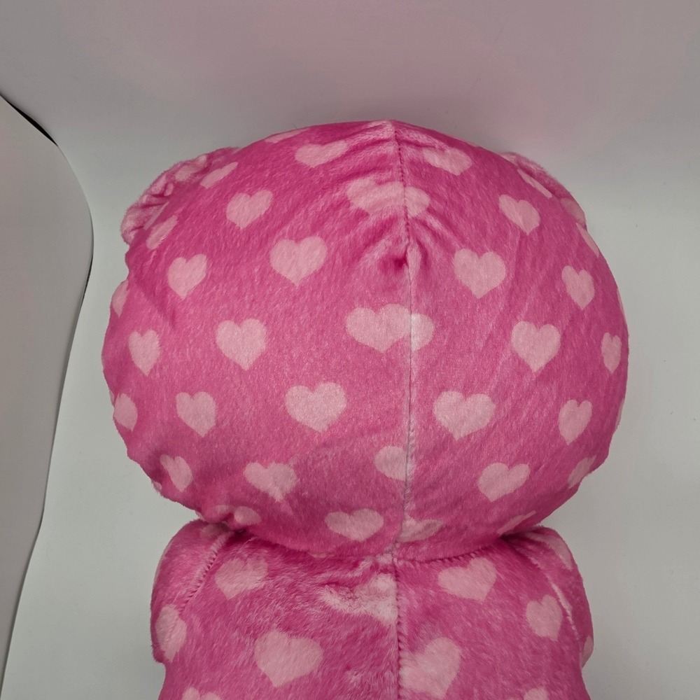 Hello Kitty Valentines Day Greeter Plush Pink Heart Pajama Toy Love You Pillow - Picture 10 of 13